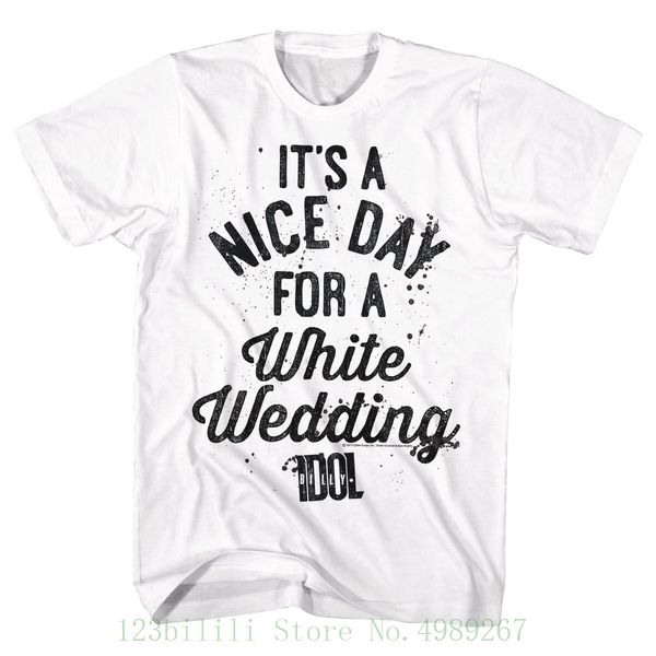 

billy idol mens new in sizes sm 5xl nice day in 100% white cotton hoodie designers t shirts sweatshirt