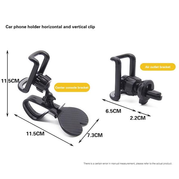 

for car phone mount standuniversal car mobile phone bracket holder air vent dashboard clip firmly stable 360 degree rotation wmtsau hwjh