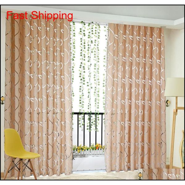 

floral vine leaf partition curtain polyester modern curtains for living room balcony window s jllahx home003