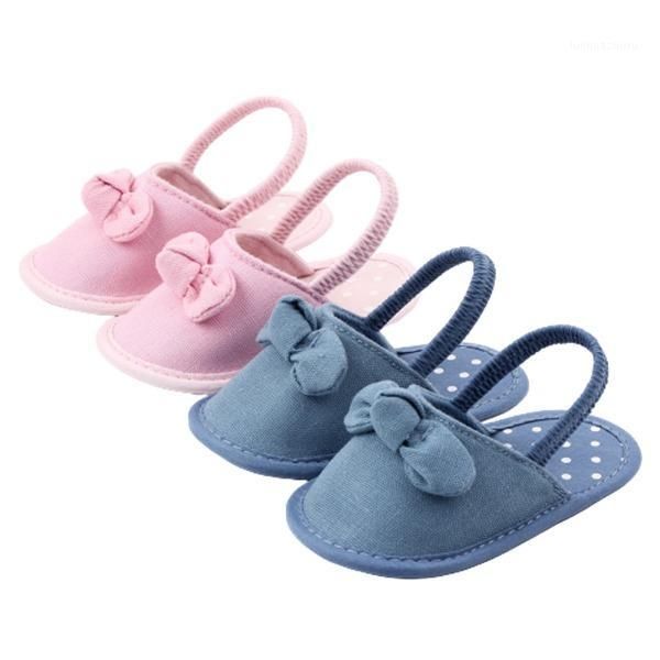 

first walkers baby shoe prewalker solid color anti-slip shoes for girls boys white pink denim blue 0-18 months1