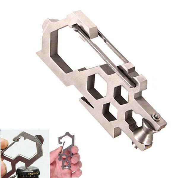 

carabiner multipurpose camp parabiner hang survive hike outdoor multi tool mountain paracord bucklestainless steel climb wmttli