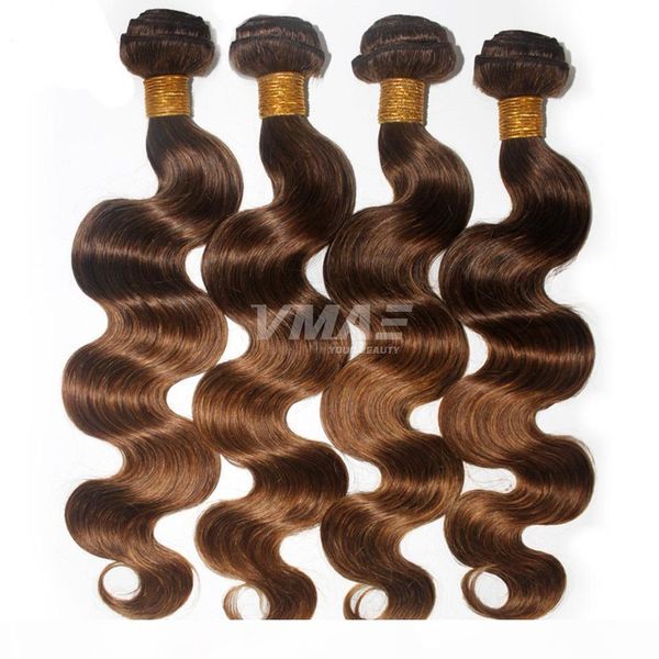 

vmae #4 30 malaysian virgin hair 3 bundles malaysian body wave human hair weave unprocessed virgin ombre hair extensions, Black