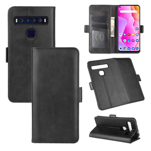 

phone style leather case 10l tcl buckle for case tcl for double 10l card home_cover wallet stand suction with side sqchyb ofpdv