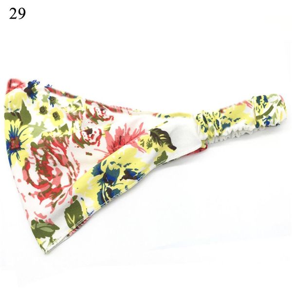 

bohemian women wide cotton headbands floral leaf printed hairband turban headwrap bandage female yoga sports hair accessories q bbyhfm