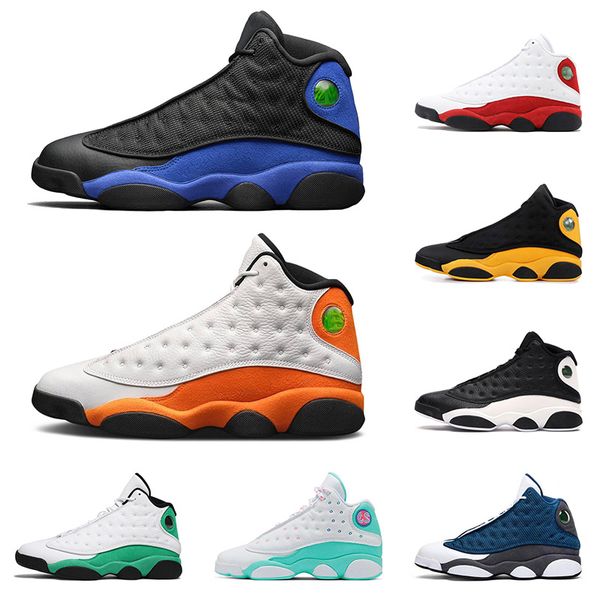 

basketball jumpman shoes 13 13s xiii hyper royal starfish 2021 new arrival white soar green mens women off retro trainers sneakers 36-47, White;red