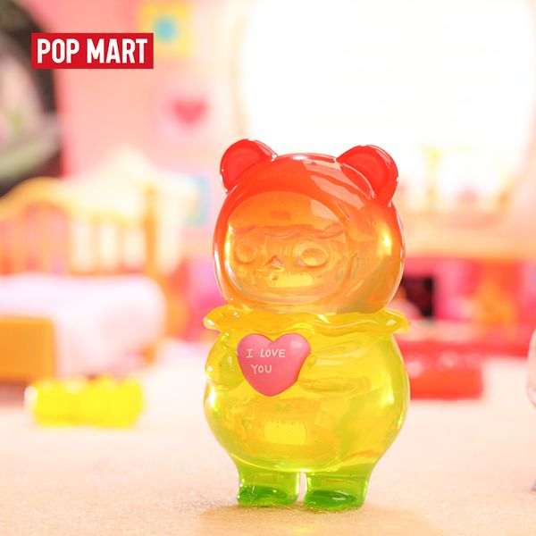 POP MART Pucky Sweet Babies Blind Box Collection Doll da collezione Cute Action Kawaii Figure Gift Kid Toy Spedizione gratuita 3.28 Vendita LJ201031