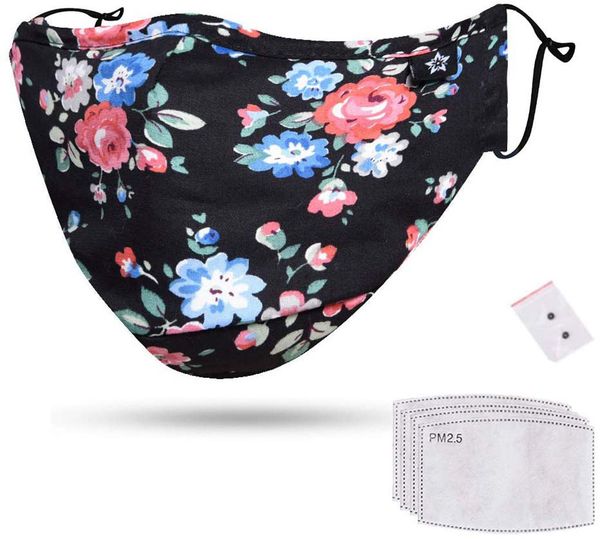 

new reusable dust face fashion cotton designer cover and washable protection cloth shields mouth mask filter #30 9