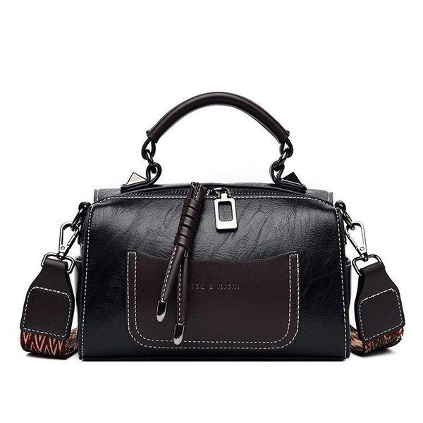 

2020 new pendant handbag women's fashion boston bags single shoulder bag ladies crossbody bag pu messenger