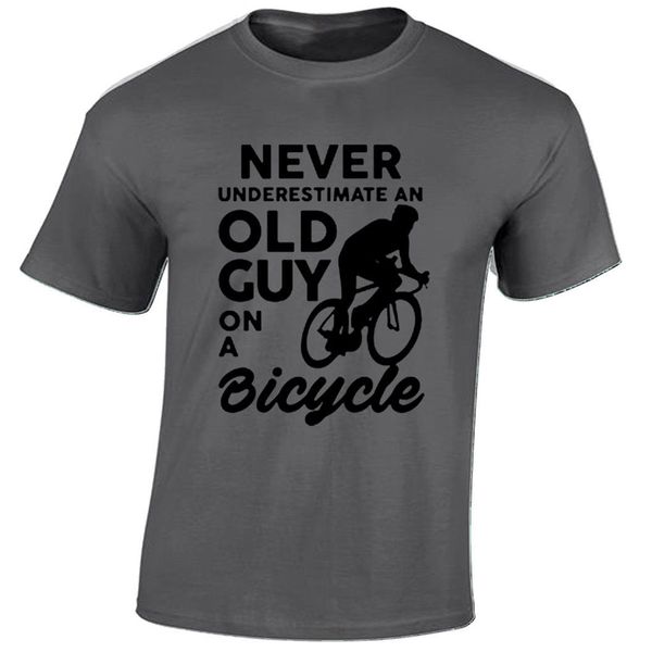 

never underestimate old guy t shirt cycling bike cyclist mens gift idea graphic tee shirt sport hooded sweatshirt hoodie