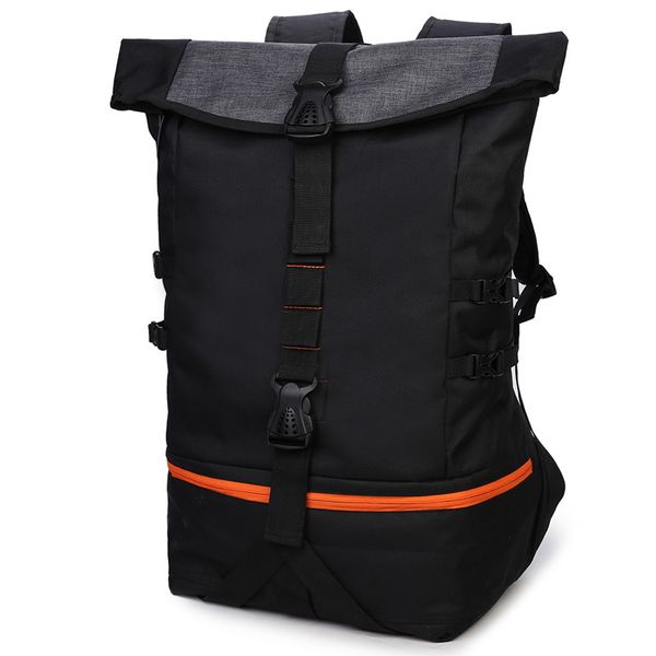 

basketball backpack men's outdoor sports soft handle durable strap travel backpack large capacity multifunctional practical bag