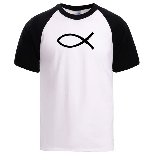 

jesus fish mens summer short sleeve crewneck raglan tee fashion pullover tees sport hooded sweatshirt hoodie men t shirt