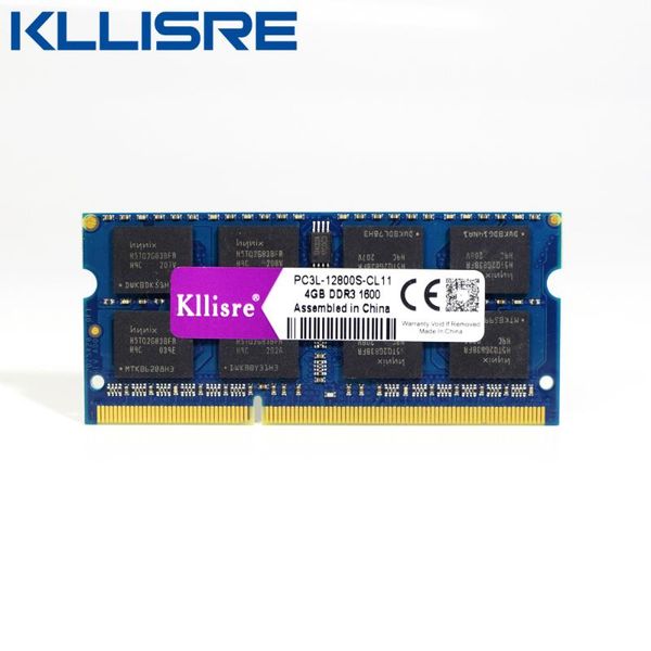 

kllisre ddr3l sodimm 4gb 8gb 1333mhz or 1600mhz 1.35v pc3l lapram memory