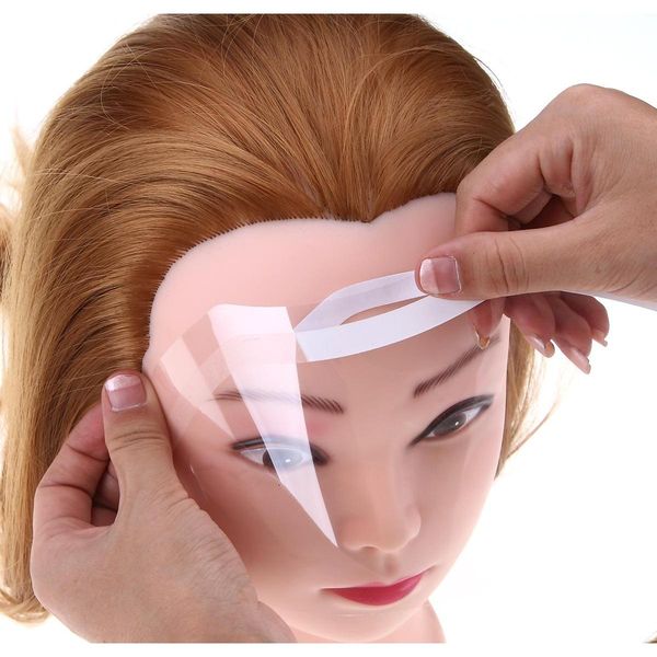 

50pcs/set hair salon hairspray masks hair cutting coloring for forehead eyes and face protecting prevent dis qylspj lipper