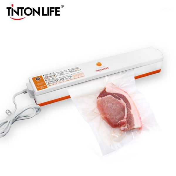 

tinton life 110v/220v household vacuum sealer packaging machine vacuum packer film sealer including 15pcs bags1