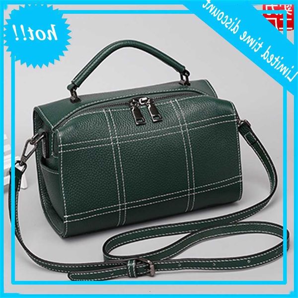 

summer fashion head leather pillow single shoulder portable messenger bag