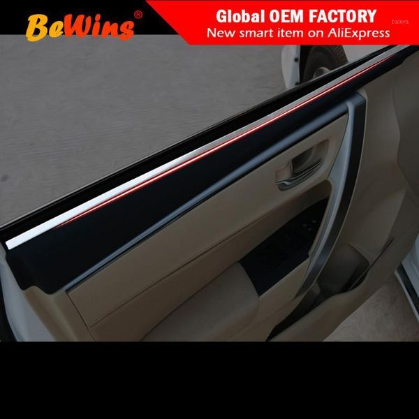 

other interior accessories car styling for 14-18 corolla modified trim decorative sequins lei ling window moulding1