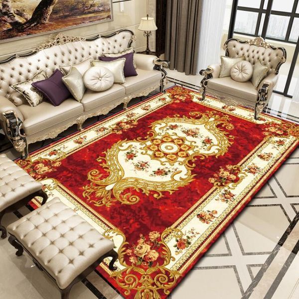 

120*180cm large carpet for living room children's crawling carpet european jacquard coral fleece rug house rugs door mat blanket1