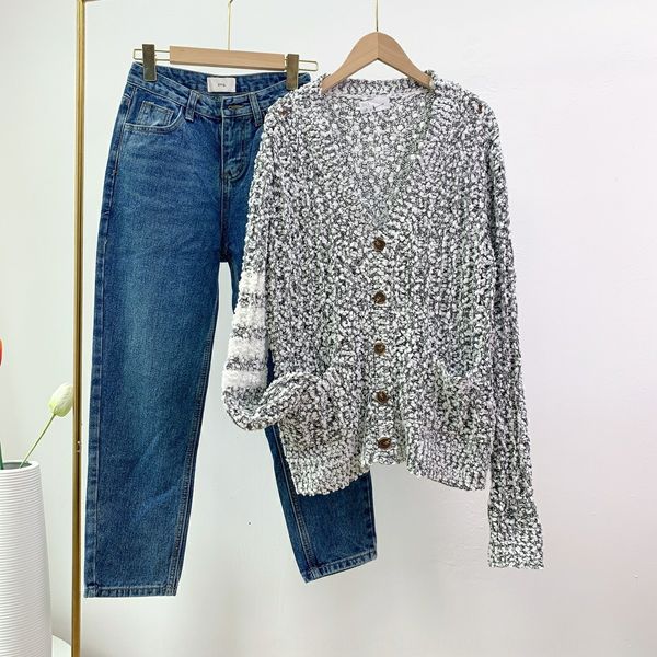 

z3 9078 snowflake knitted cardigan sweater women long sleeve snowflake warm autumn winter 2020 sweater sweaterkorean version qzcw5, White;black