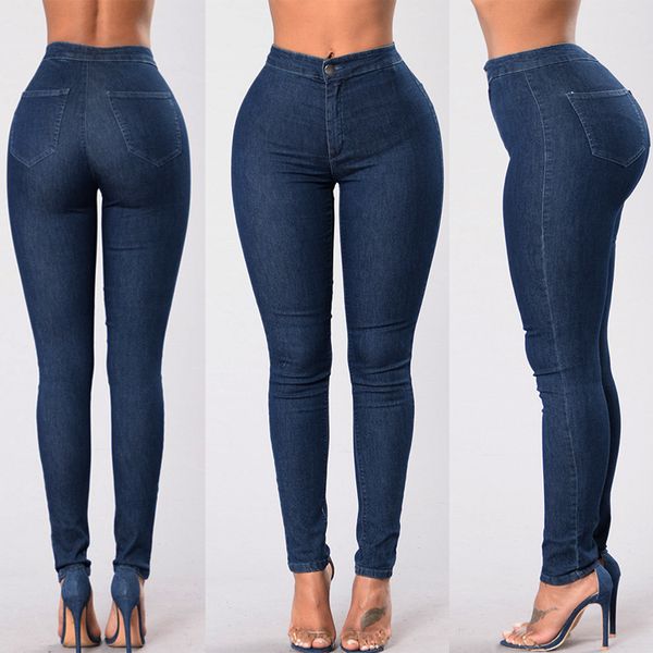 

1x european and american hole jeans for women wholesale jeans custom wholesale jeans suppliers wholesale private label, Blue