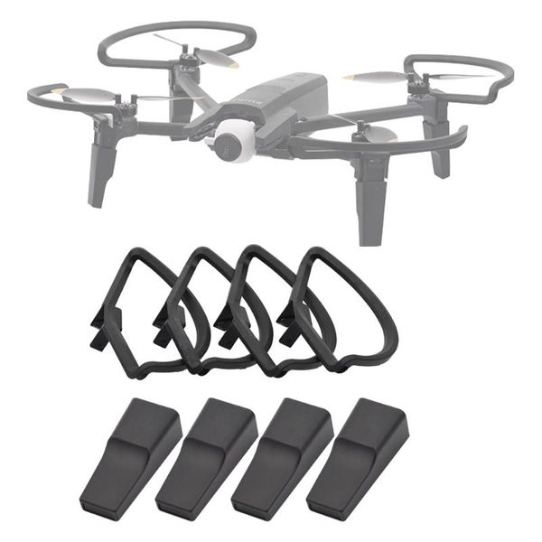

propeller protector bumper for parrot anafi drone guard landing gear kits height extender quick release leg feet drone saver