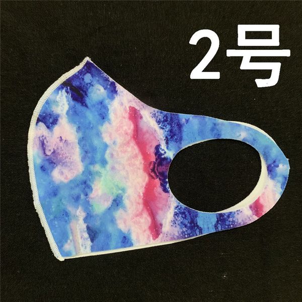 

printed 3d washable masks outdoor reusable dustproof breathable mouth travel safety face designer mask hwb1031
