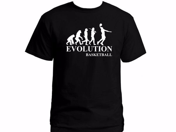 

basketballer evolution evolve fanny black 100% cotton graphic t-shirt us xxl sport hooded sweatshirt hoodie