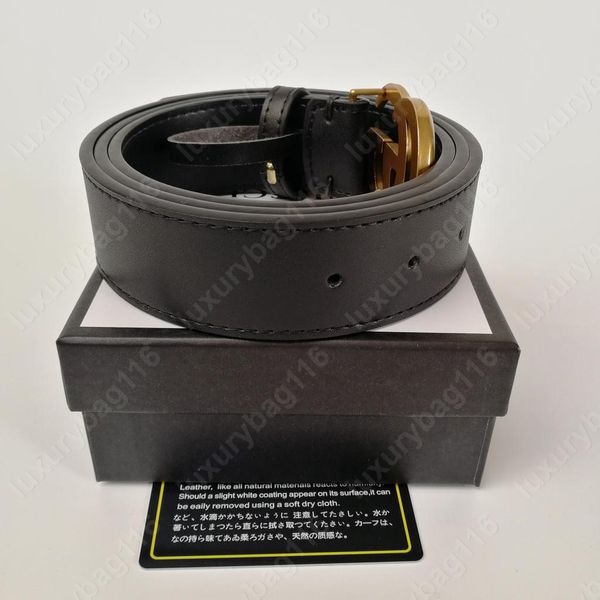 

2021 fashion black designers belts women for womens luxury belt leather gold buckles with box, Black;brown