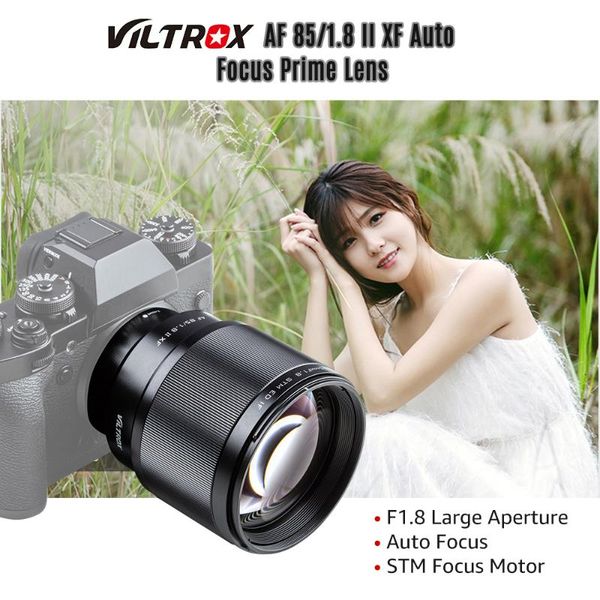 

viltrox af 85 / 1.8 ii xf автофокус prime lens f1.8 большой апертурой совместимость с x-mount фотокамеры x-a1 / 2/3/5/7/10/20