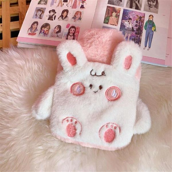 

cute pvc stress pain relief therapy water bottle bag kawaii knitted soft cozy cover winter warm heat reusable hand warmer jllsjy