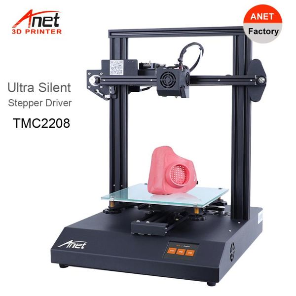 

printers 3d printer et4 pro ultra silent all metal auto self-leveling with tmc2208 stepper driver support [test upload]