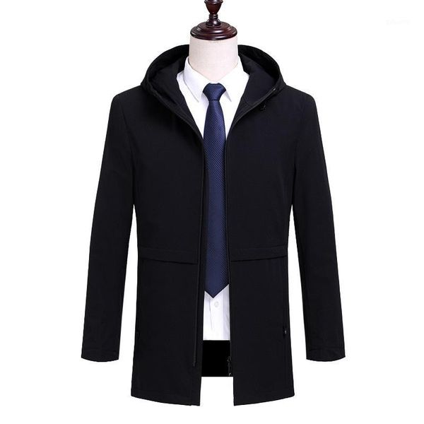 

2020 spring new arrival coat casual trench coat men, men's hooded jackets plus-size -xxxl,4xl1, Tan;black