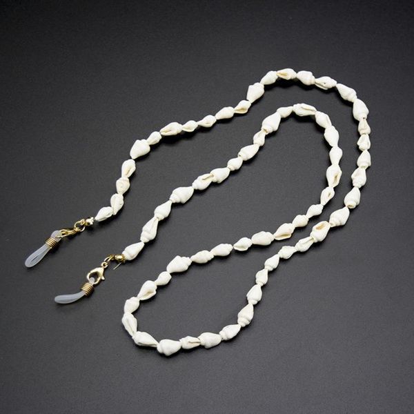 

white small conch shell reading glasses chain sunglasses eyewears cord holder neck strap rope necklace eyeglass string lanyard h bbyvpt