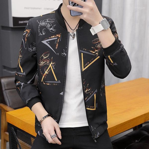 

men's jackets 2021 jacket men fashion casual loose mens sportswear bomber and coats plus size m- 3xl xxxl1, Black;brown
