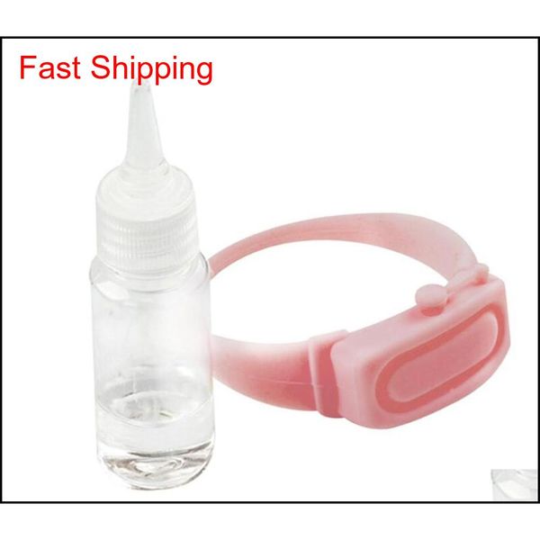 

garden home hand sanitizer disinfectant sub-packing sile bracelet wristband hand dispenser wearable hand sa qylfim ppshop01