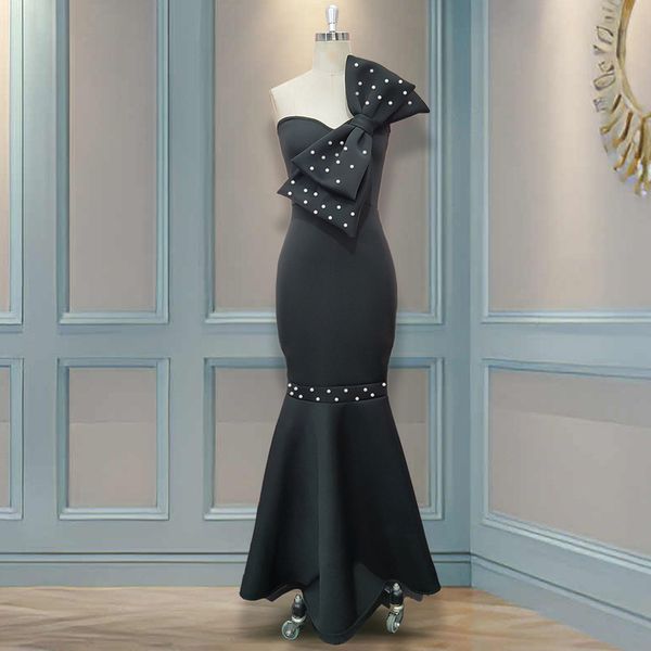 

black beading dresses women party night tube one shoulder backless dress bodycon long dress elegant ladies wedding robes, Black;gray