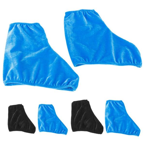 

2pcs ice skate shoe cover soft elastic ice skate shoe cover portable skates protective skateboarding accessory