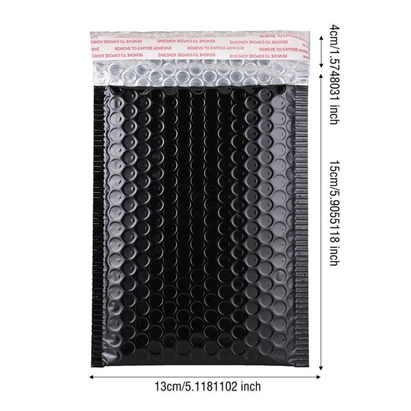 

50шт черный пузырьковый конверт почтовой мешок фольга пузырьковая почталка для подарочной упаковки свадьба предоплата сумка рассылка конверт