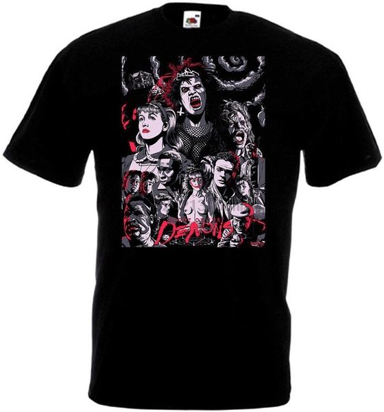 

summer style fashion night of the demons v5 t shirt black movie poster all sizes s...5xl streetwear t shirt sport hooded sweatshirt hoodie