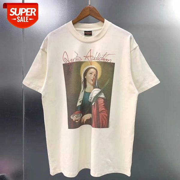 

summer vintage our lady digital printing t-shirts men women oversized hip-hop urban streetwear brockum t shirt fast shipping #n41m, White;black