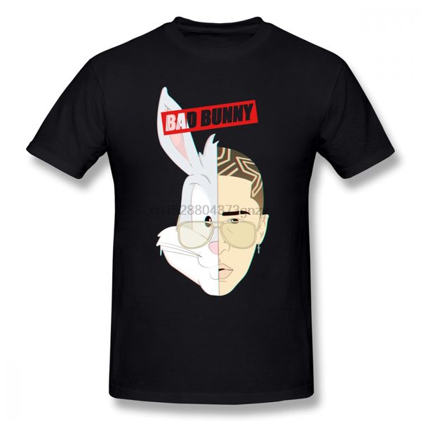 

the bad bunny become a vocal rapper t shirt hiphop leisure plus size crewneck custom short sleeve t shirts sport hooded sweatshirt hoodie