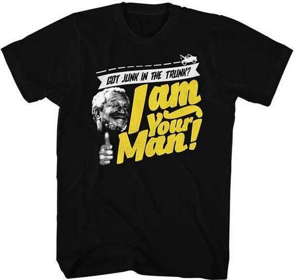 

sanford & son funny tv show got junk in the trunk t-shirt redd foxx cotton tee shirt popular sport hooded sweatshirt hoodie