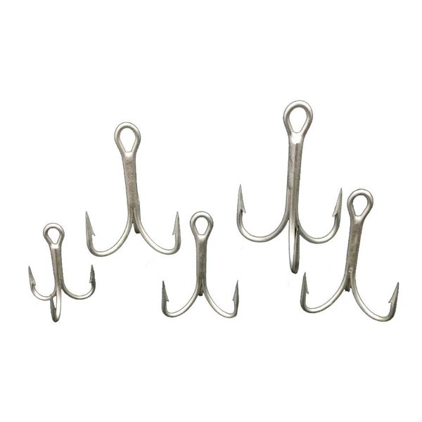 

10pcs/lot fishing treble hooks barbed high carbon steel fishing triple three fishhook carp fishing bait sqcgfu pingtoy