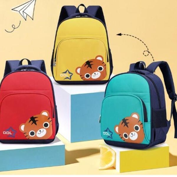 Studenti della scuola primaria per bambini simpatico cartone animato zaino borsa da scuola borsa da scuola asilo personalizzato 1-7 anni spalle bambino LJ201029