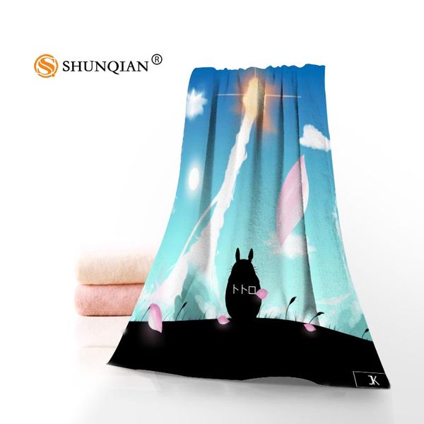 

my neighbor totoro towels microfiber bath towels travelbeachfacetowel custom creative towel size 35x75cm and 70x140cm a8.8