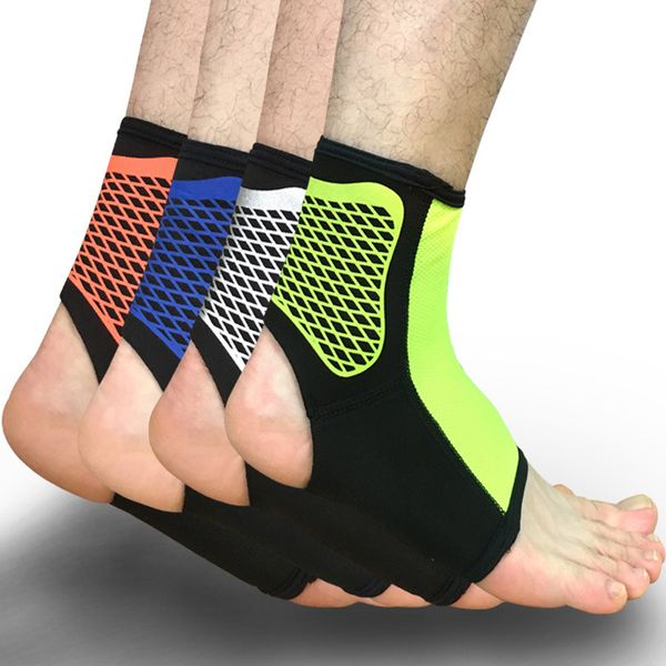 

спорт лодыжки поддержки лодыжки колодки упругие brace guard foot лодыжек protector wrap для велосипедов футбол тхэквондо баскетбол, Blue;black