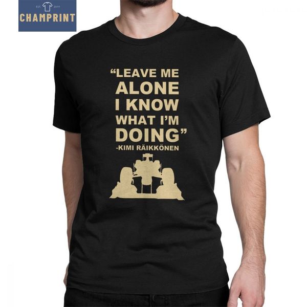 

man's kimi raikkonen leave me alone i know what i'm doing unique short sleeve plus size sport hooded sweatshirt hoodie men t shirt