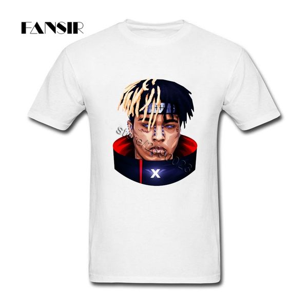 

спорт xxxtentacion одежда высокий мужские футболки коротким рукавом чистого хлопка вокруг шеи футболку для взрослых