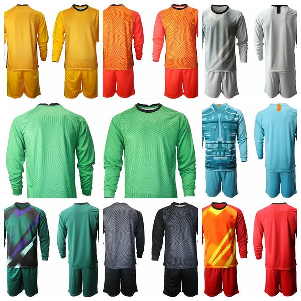 

goalkeeper gk mexico liga club mx 27 oscar jimenez soccer long sleeve goalie jersey set 13 guillermo ochoa football shirt kits m-z-d, Black