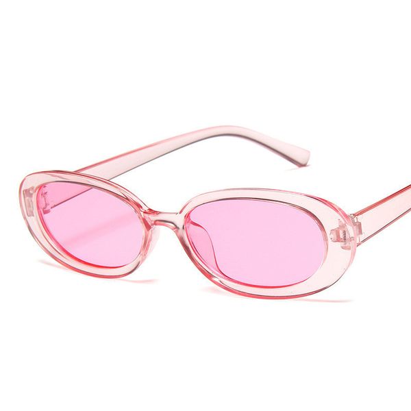

for round fashion pink cow tinted shades color lens cute women sunglasses summer sun glasses eyewear