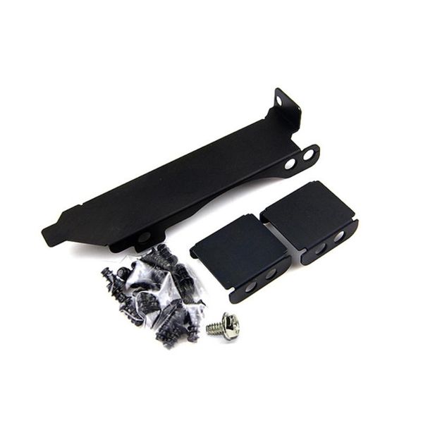 

mount fan bracket cooling holder pci slot cover computer effective radiator video card practical fan rack kit 1set dual